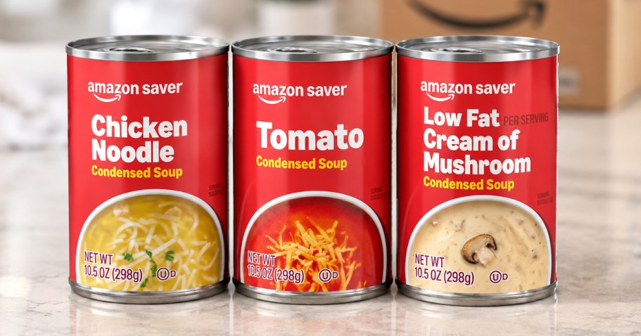 Amazon Canned Soup Only 59¢ Shipped (Several Flavors!)