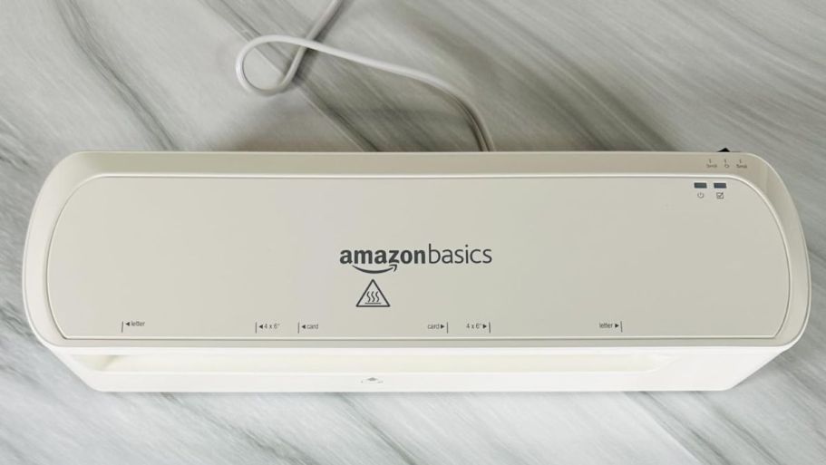 9″ Thermal Laminator Just $21.91 on Amazon (Heats Up in Minutes)