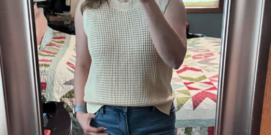 Women’s Crochet Tank Top Just $4.99 on Amazon (Reg. $27)