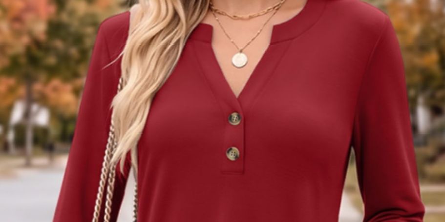 Amazon Women’s Tops from $4.99 (Lots of Options!)