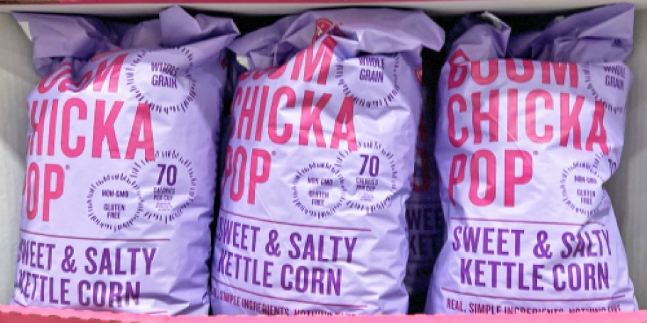 TWO Angie’s BOOMCHICKAPOP Kettle Corn Bags $5 Shipped on Amazon (Only $2.50 Each)