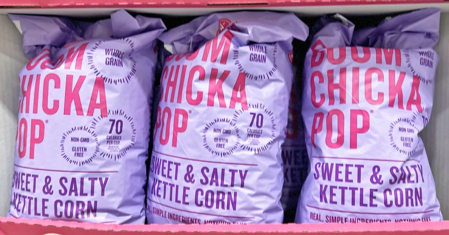TWO Angie’s BOOMCHICKAPOP Kettle Corn Bags Just $5 Shipped on Amazon