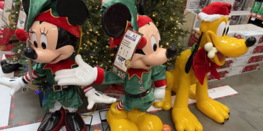 Mickey Mouse, Giant Snowmen & More! Home Depot’s Christmas Finds Are Here!