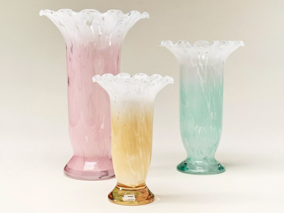 Anthropologie Stella Glass Vases