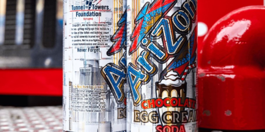 AriZona Chocolate Egg Cream Soda 12-Pack Just $12.99 Shipped on Amazon