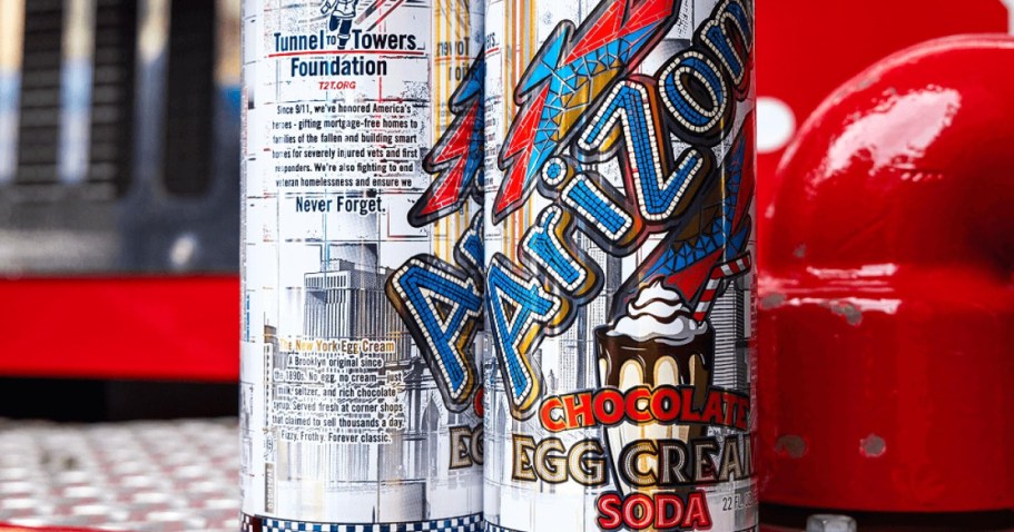 AriZona Chocolate Egg Cream Soda 12-Pack Just $12.99 Shipped on Amazon