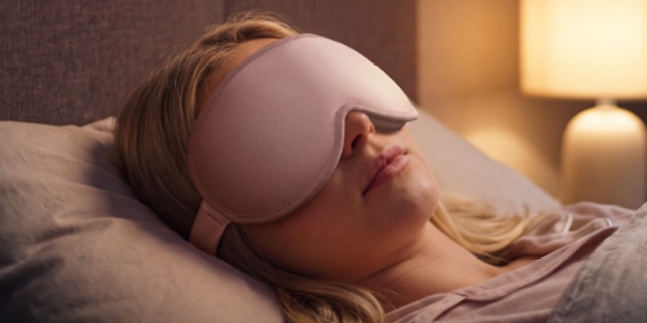 Weighted Sleep Mask Only $4.99 on Amazon (Reg. $10)