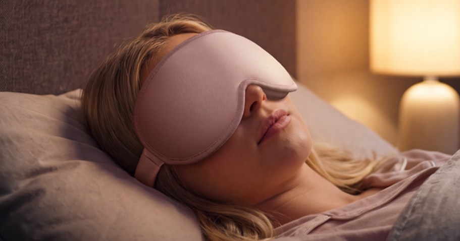 Weighted Sleep Mask Only $4.99 on Amazon (Reg. $10)