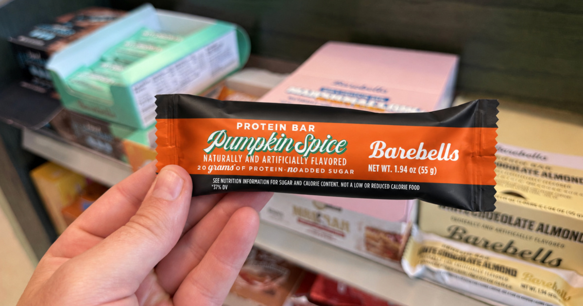 Score 24 Barebells Protein Bars for $1.74 Each (Pumpkin Spice is Back!)