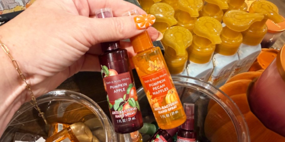 NEW Bath & Body Works Promo Code = $1.95 Hand Cream & Sanitizer Sprays
