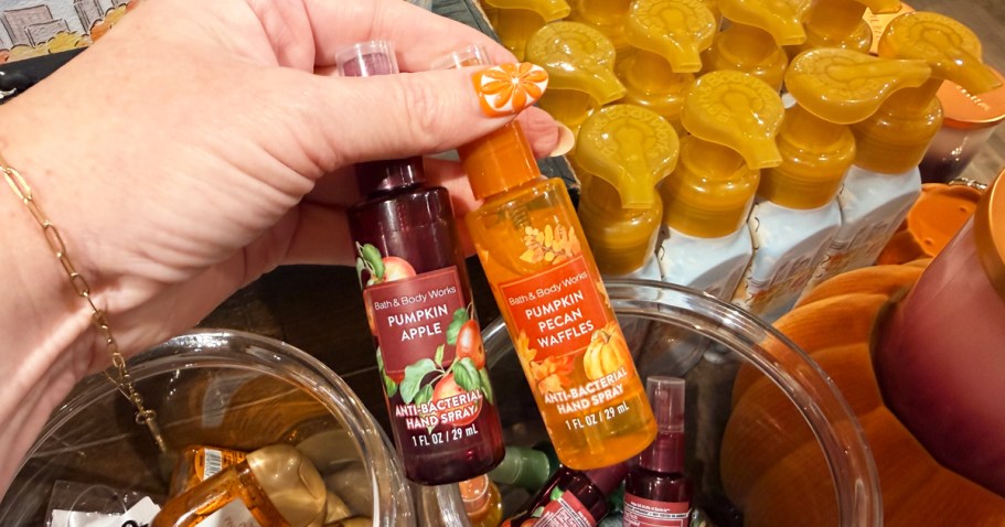 NEW Bath & Body Works Promo Code = $1.95 Hand Cream & Sanitizer Sprays