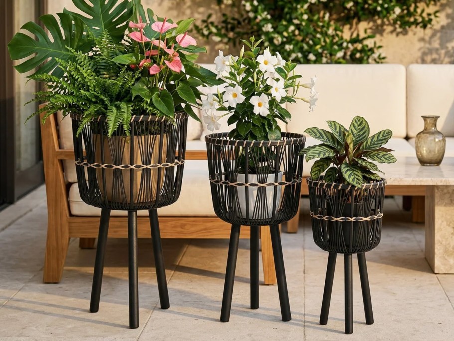 Planter Stand 3-Piece Set Only $37.99 Shipped on Wayfair.com (Reg. $104)