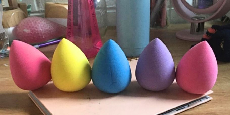 Makeup Sponge 5-Pack Only $2 Shipped on Amazon (40¢ Each)