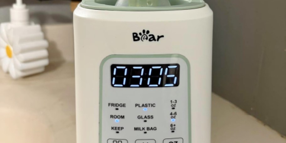Baby Bottle Warmer Just $14.99 on Amazon (Warms in 3 Minutes)