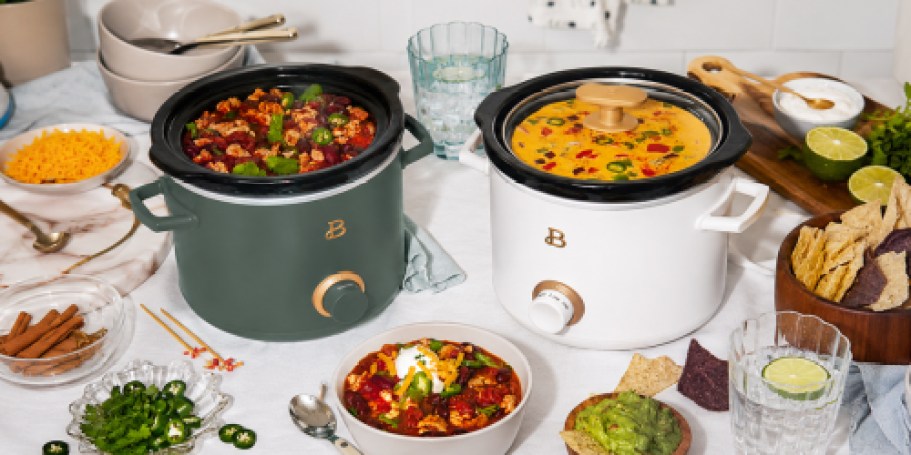 Beautiful by Drew Barrymore Slow Cooker 2-Pack Just $25 on Walmart.com (Only $12.50 Each!)