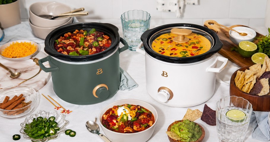 Beautiful by Drew Barrymore Slow Cooker 2-Pack Just $25 on Walmart.com (Only $12.50 Each!)
