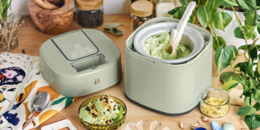 WOW! The Beautiful Ice Cream Maker Is 50% Off on Walmart.com (Under $30)