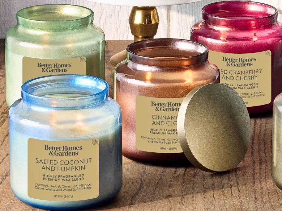 Better Homes & Gardens $5 Fall Candles