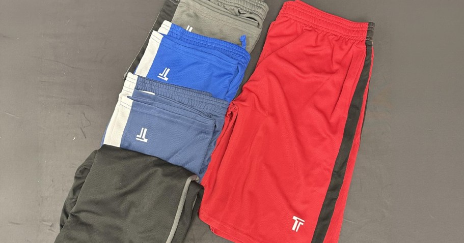 Kids Athletic Shorts 5-Packs UNDER $10 on Amazon