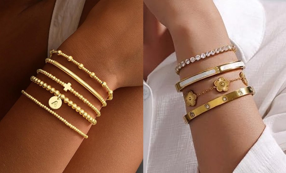 Bracelet Stacks from Amazon