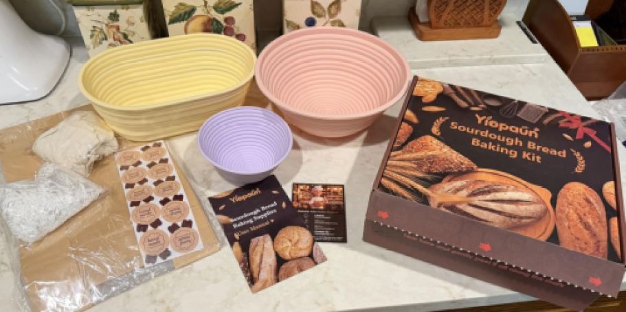 Sourdough Proofing Kit Just $9.95 Shipped for Prime Members (Reg. $24)