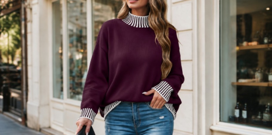 Cozy Women’s Sweaters from $7.99 on Amazon (Reg. $26)