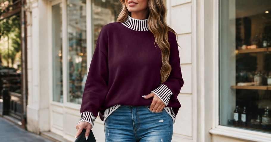 Cozy Women’s Sweaters from $7 on Amazon (Reg. $26)