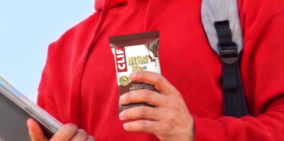 CLIF High-Protein Bars 4-Pack Just $4.49 Shipped on Amazon