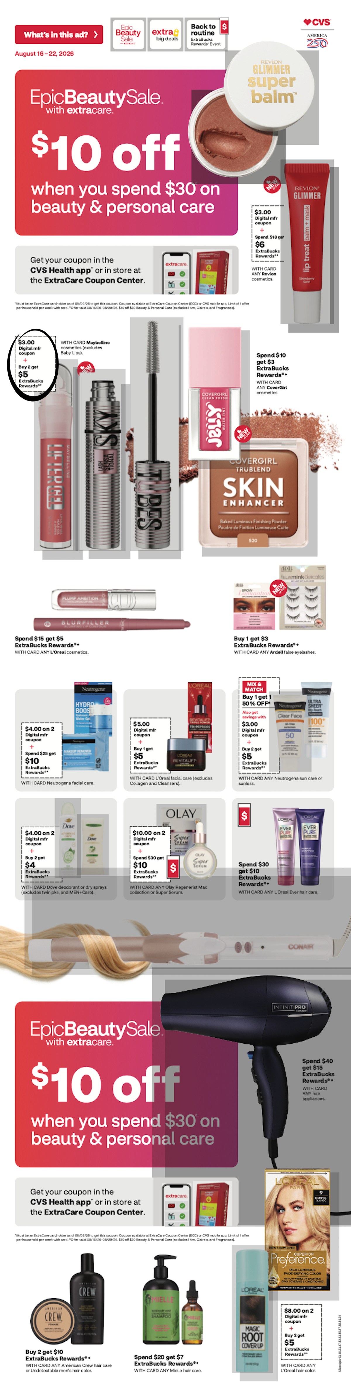 page from CVS ad