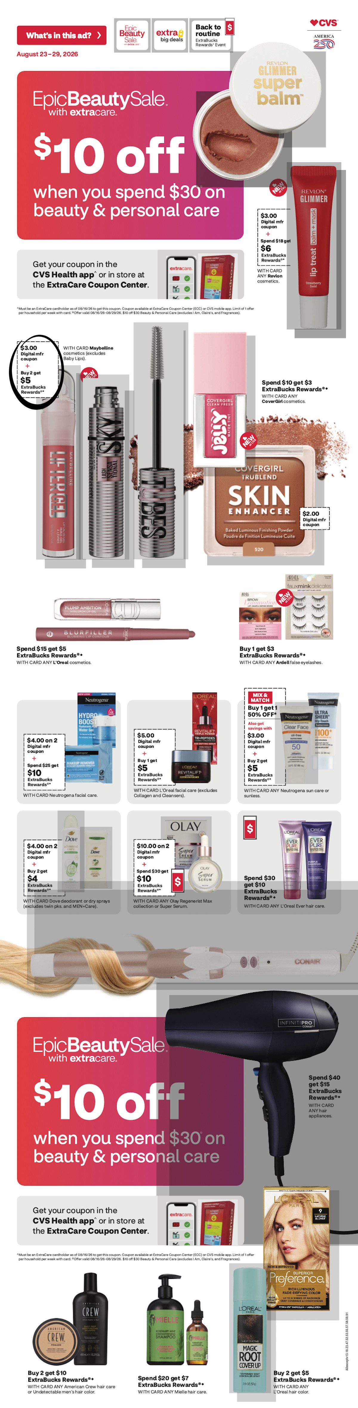 page from CVS ad
