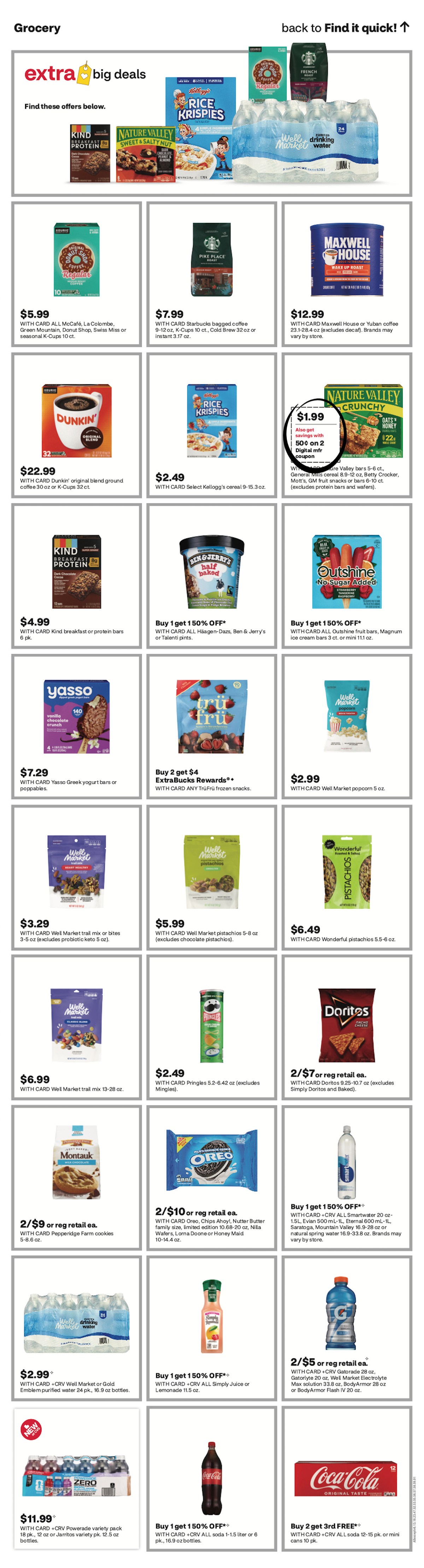 page from CVS ad