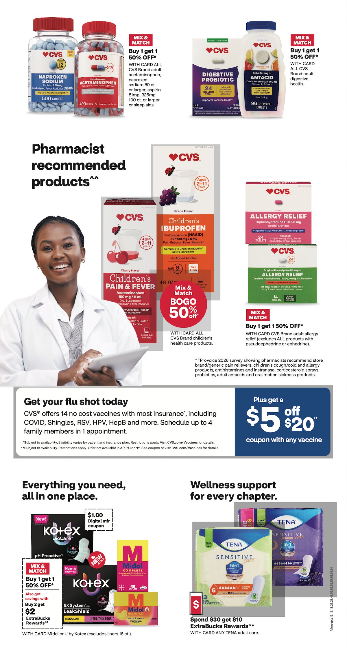 page from CVS ad