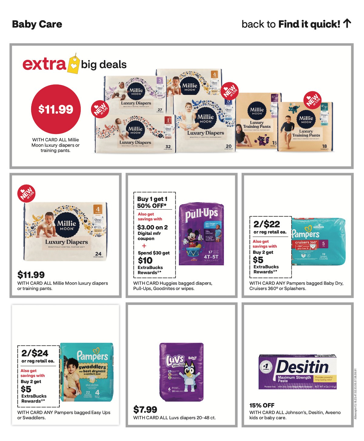 page from CVS ad