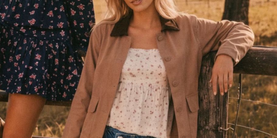 Trendy Fall Barn Jackets from $11 on Walmart.com (Reg. $27)