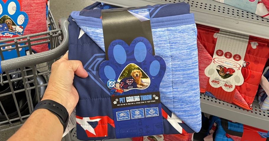 Pet Cooling Blankets Under $20 at Walmart (FIVE Character Designs!)