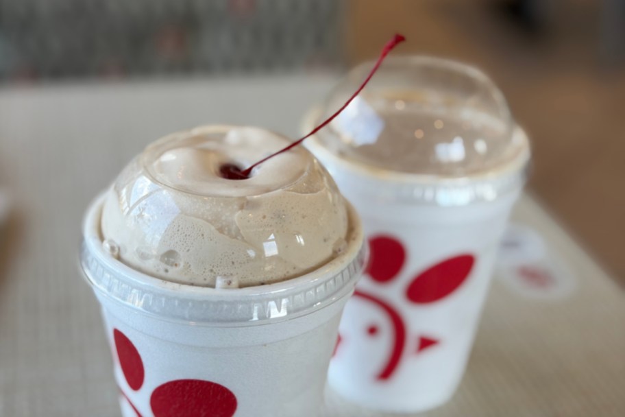 Chic fil A S'mores milkshakes