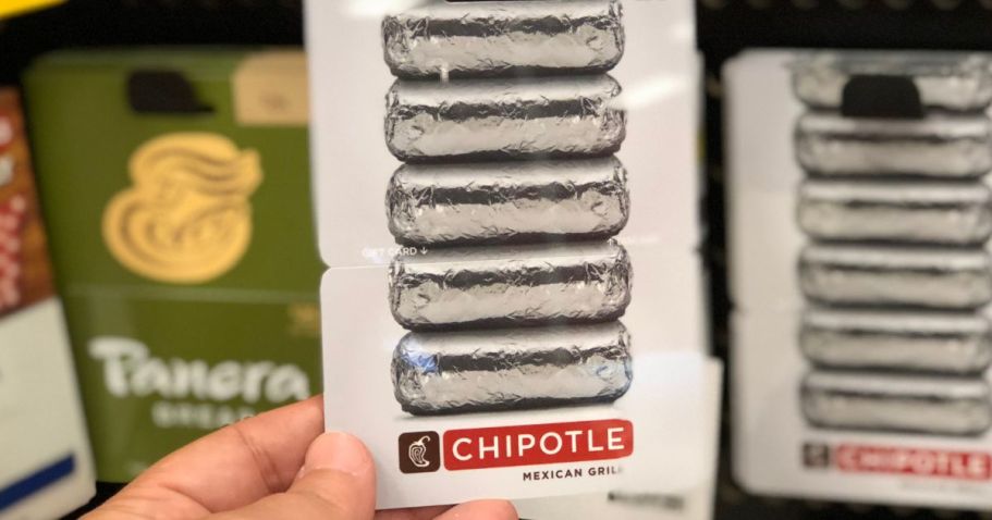 FREE $5 Chipotle Gift Card for Verizon Customers Today at 3PM ET (Check Your App!)