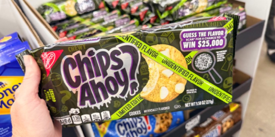 Chips Ahoy Mystery Cookies Only $2.97 After Walmart Cash (Guess the Flavor To Win Big!)