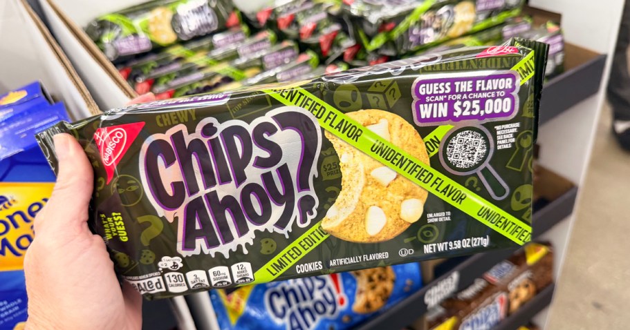 Chips Ahoy Mystery Cookies Only $2.97 After Walmart Cash (Guess The Flavor To Win Big!)