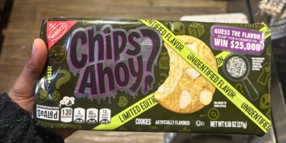 NEW Chips Ahoy Mystery Cookies at Walmart (Guess The Flavor To Win Big!)