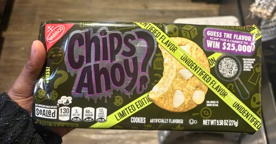 NEW Chips Ahoy Mystery Cookies at Walmart (Guess The Flavor To Win Big!)