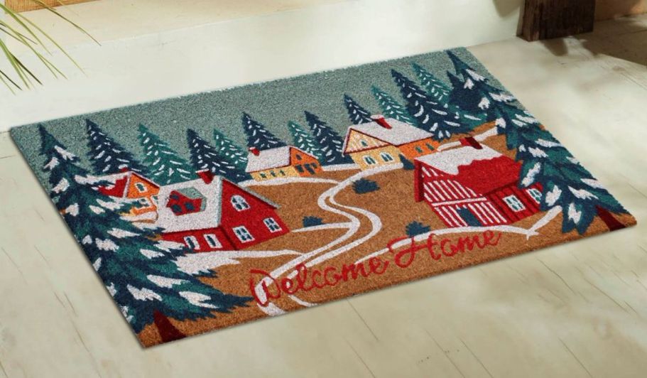 Did We Skip Halloween?! Walmart Already Dropped Christmas Doormats!