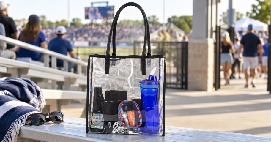Eastport Clear Shopper Tote Bags Only $8 on Walmart.com (Reg. $15)
