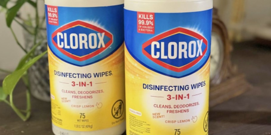 Clorox Disinfecting Wipes 75-Count Just $3.79 Shipped on Amazon