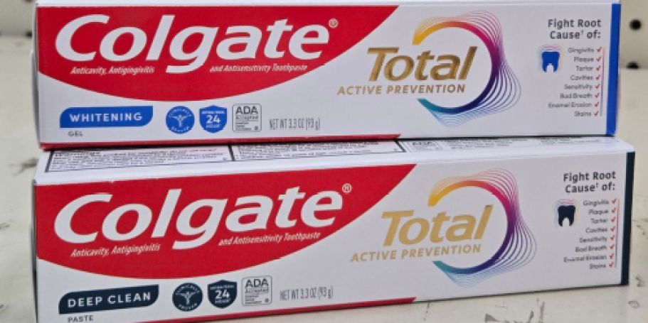 Colgate Toothpaste Just 50¢ Each After CVS Rewards (Reg. $5)