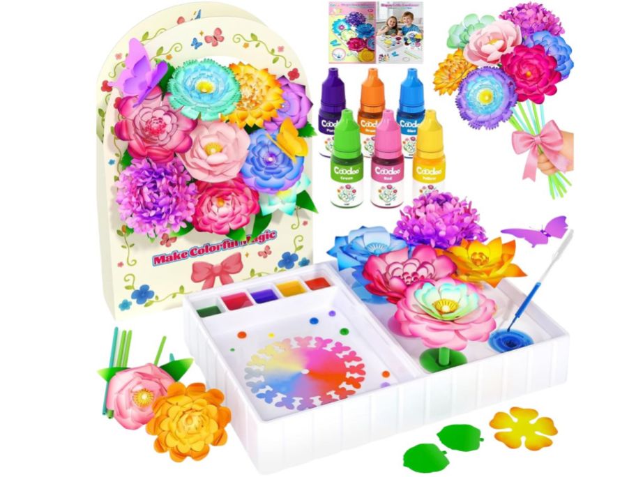 Coodoo DIY Paper Flower Craft Kit