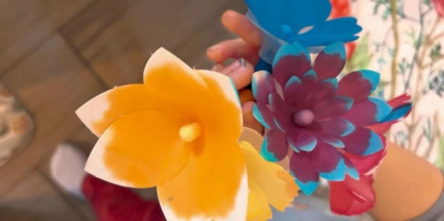 DIY Paper Flower Craft Kit Only $11 Shipped for Amazon Prime Members