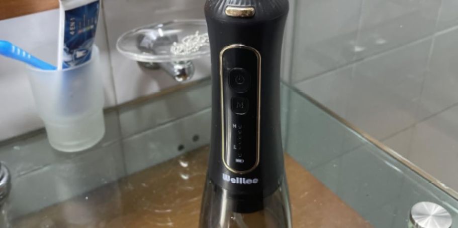 Cordless Water Flosser Only $8.99 on Amazon (Reg. $20)