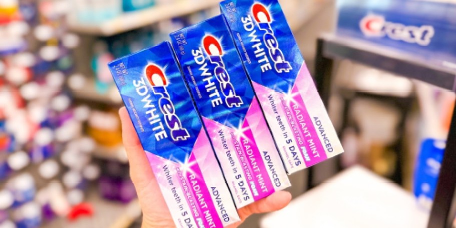Crest Toothpaste & Mouthwash Only 66¢ Each After CVS Rewards