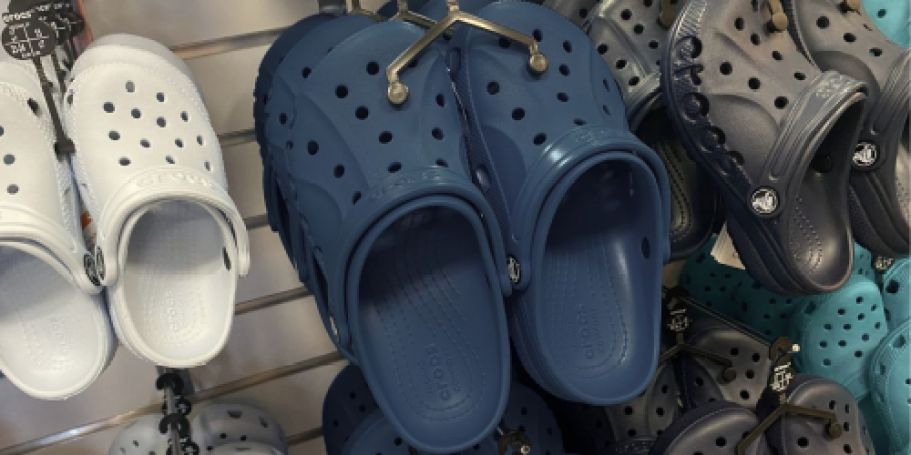 Up to 65% Off Crocs Clogs & Sandals = Styles from $14.99